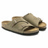 Birkenstock Zurich Suede Sandals Taupe